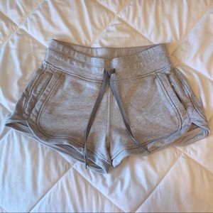 Lululemon Athletica Gray Sweat Shorts